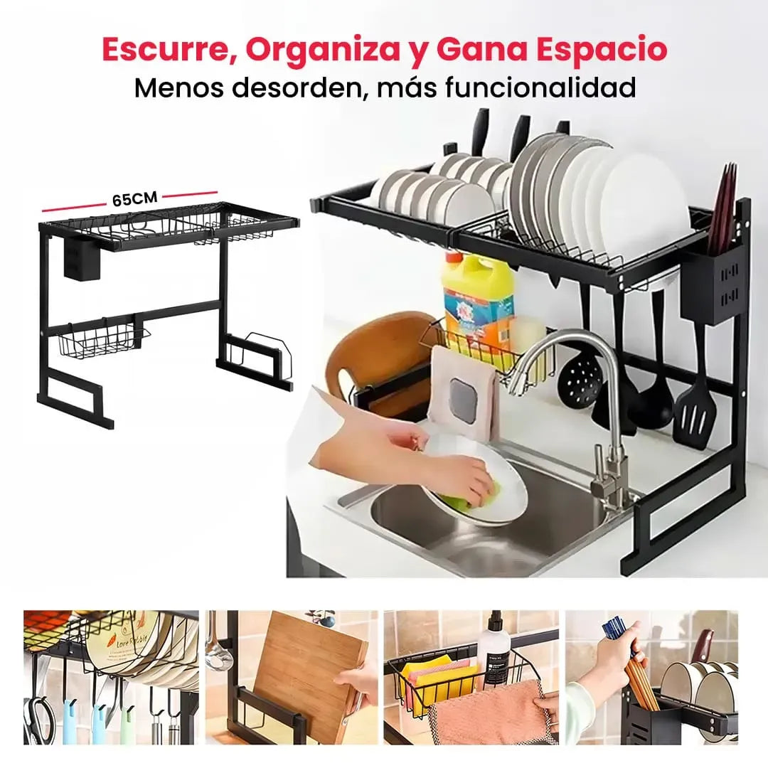 ESCURRIDOR DE PLATOS + ENVIO GRATIS🎁